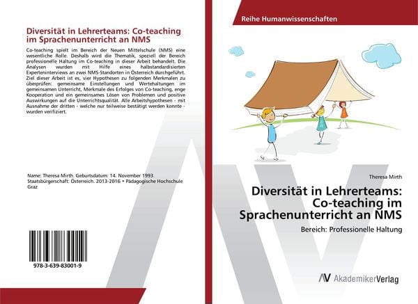 Produktbild: Diversit&auml;t in Lehrerteams: Co-teaching im Sprachenunterricht an NMS