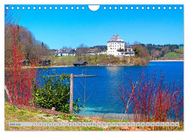 Produktbild: Rund um den Fuschlsee (Wandkalender 2026 DIN A4 quer), CALVENDO Monatskalender