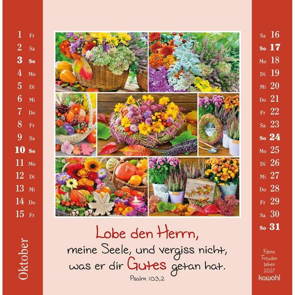 Produktbild: Kleine Freuden sehen 2027