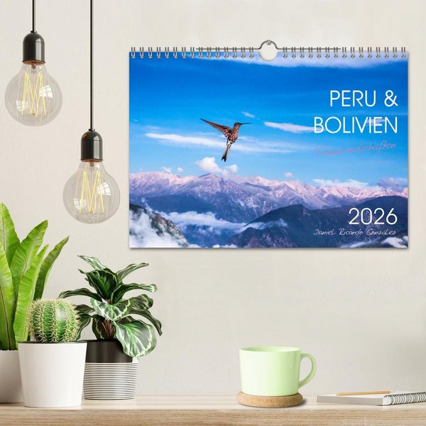 Produktbild: Peru und Bolivien - Traumlandschaften (Wandkalender 2026 DIN A4 quer), CALVENDO Monatskalender