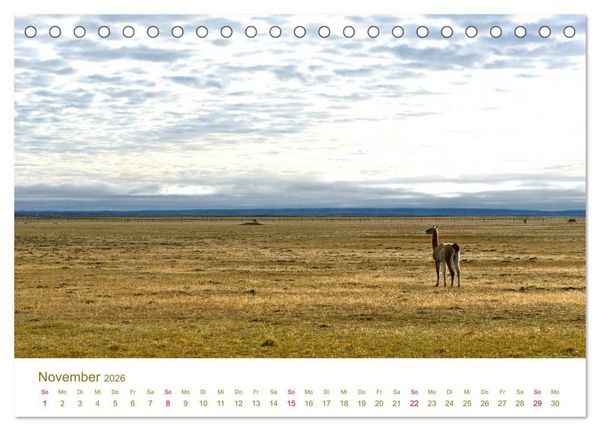 Produktbild: Weites Argentinien (Tischkalender 2026 DIN A5 quer), CALVENDO Monatskalender