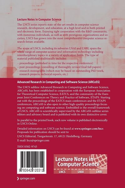 Produktbild: Foundations of Software Science and Computational Structures