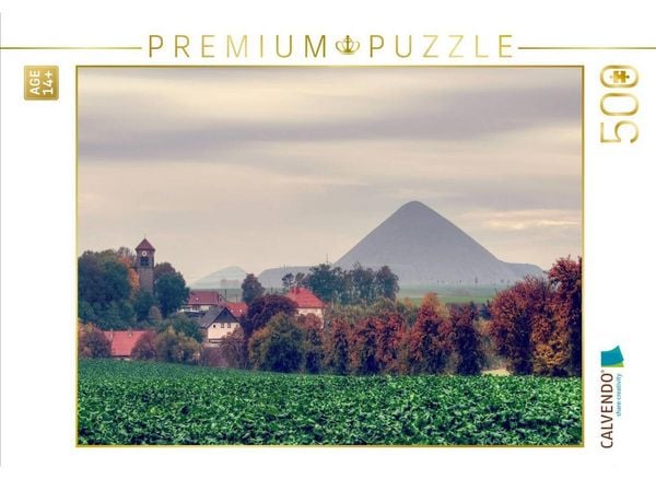 CALVENDO Puzzle Otto Brosowski Schacht | 500 Teile Lege-Größe 48 × 36 cm Foto-Puzzle für Erwachsene