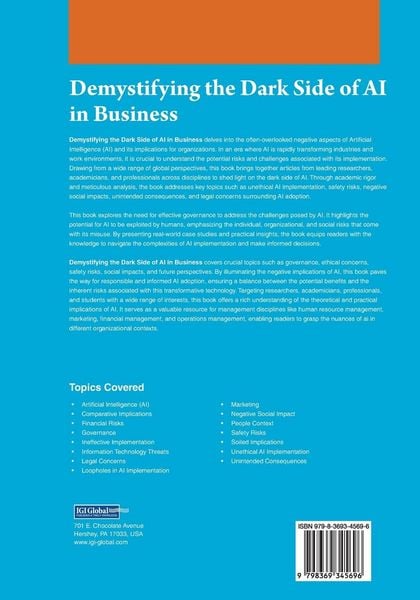 Produktbild: Demystifying the Dark Side of AI in Business