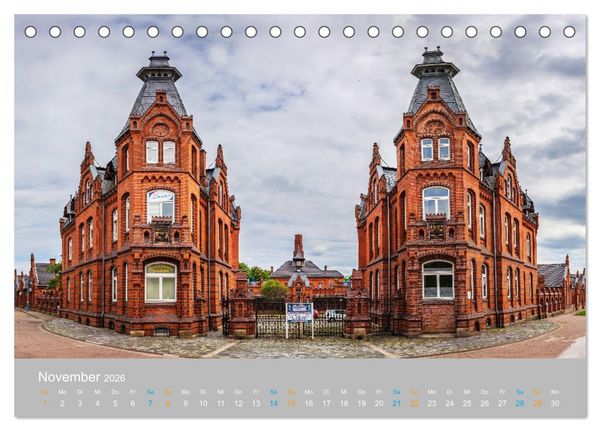Produktbild: Gotha - zwischen Barock und Renaissance (Tischkalender 2026 DIN A5 quer), CALVENDO Monatskalender