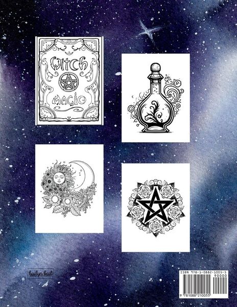 Produktbild: A Witchy Nitchy Coloring Book