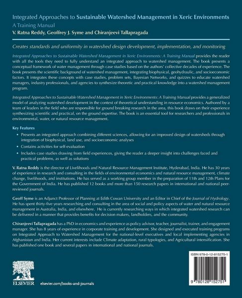 Produktbild: Integrated Approaches to Sustainable Watershed Management in Xeric Environments