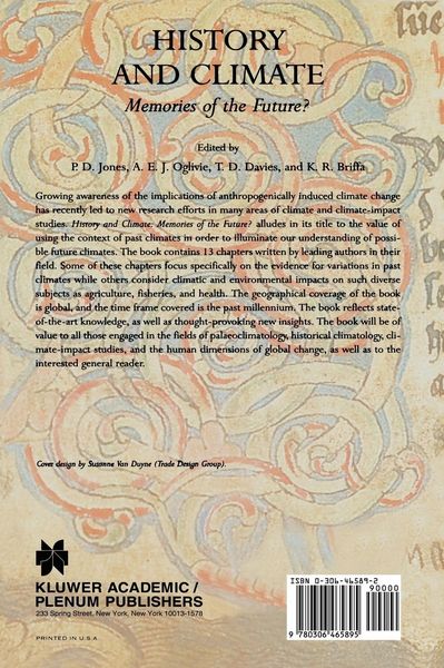 Produktbild: History and Climate