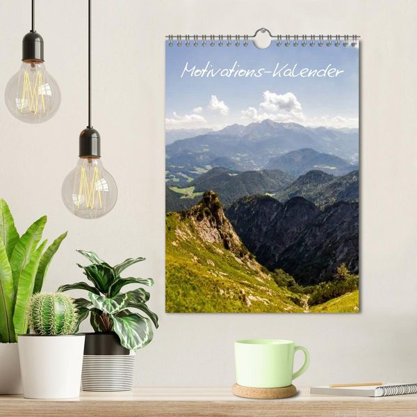 Produktbild: Motivationskalender 2026 (Wandkalender 2026 DIN A4 hoch), CALVENDO Monatskalender