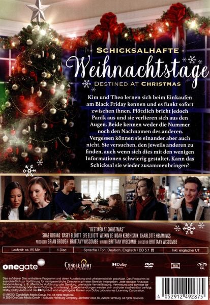 Produktbild: Schicksalhafte Weihnachtstage - Destined At Christmas