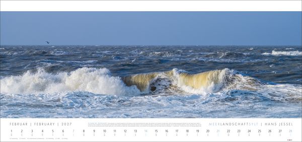 Produktbild: Meerlandschaft SYLT Kalender 2027 - Hans Jessel