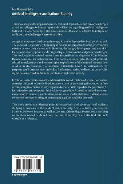Produktbild: Artificial Intelligence and National Security