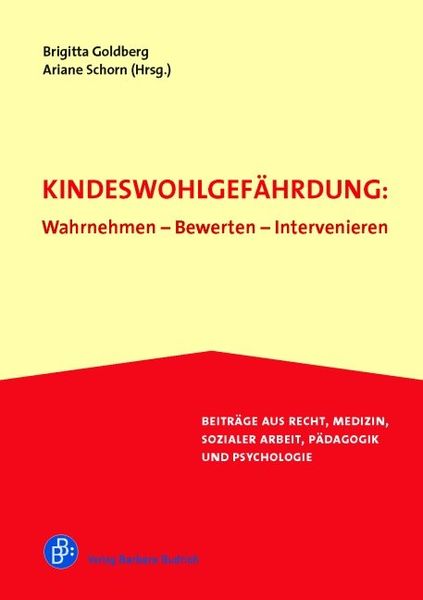 Produktbild: Kindeswohlgef&auml;hrdung: Wahrnehmen &ndash; Bewerten &ndash; Intervenieren