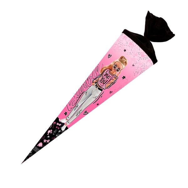 Schultüte Barbie Vibes 70cm rund