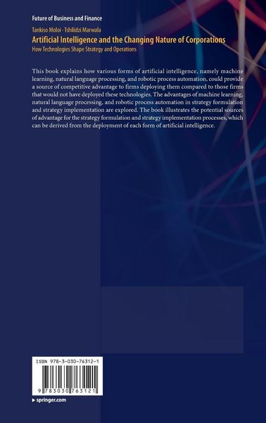 Produktbild: Artificial Intelligence and the Changing Nature of Corporations