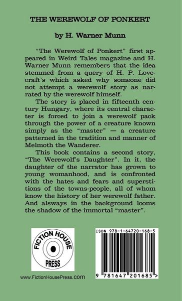Produktbild: The Werewolf of Ponkert