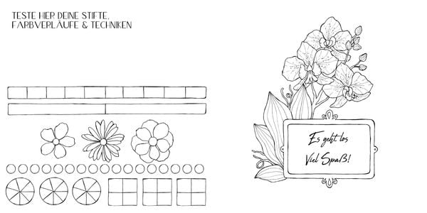 Produktbild: Tropical Flowers &ndash; Exotische Blumen- und Pflanzen-Motive ausmalen