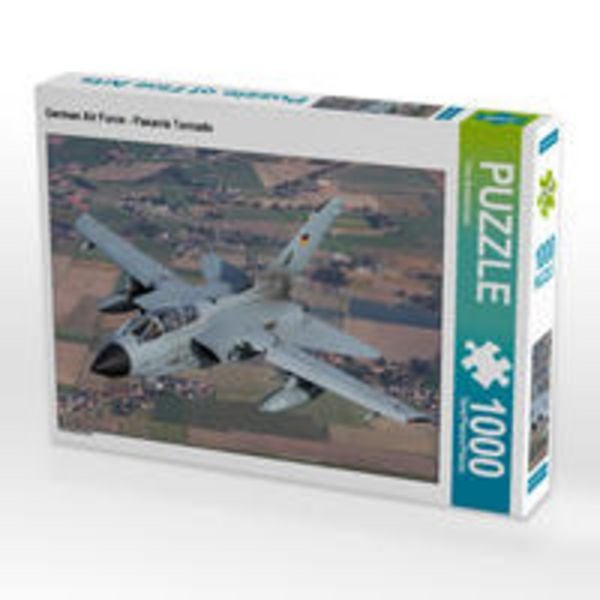 CALVENDO Puzzle German Air Force - Panavia Tornado | 1000 Teile Lege-Größe 64x48cm Foto-Puzzle für glückliche Stunden
