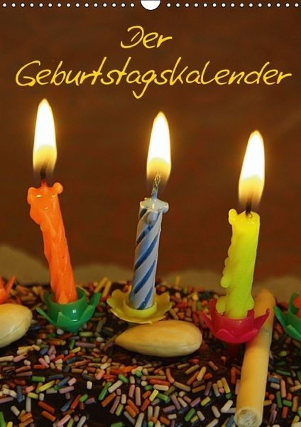 Produktbild: Der Geburtstagskalender (Wandkalender immerw&auml;hrend DIN A3 hoch)