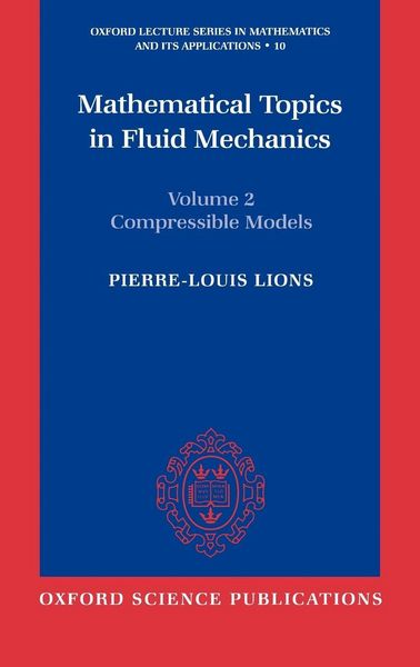Produktbild: Mathematical Topics in Fluid Mechanics