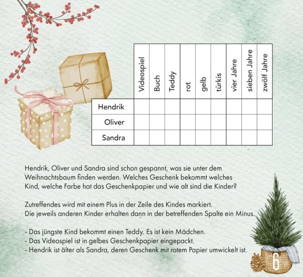 Produktbild: 24 x ultimativer R&auml;tselspa&szlig; f&uuml;r den Advent