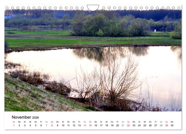 Produktbild: Elchniederung - Naturparadies in Ostpreu&szlig;en (Wandkalender 2026 DIN A4 quer), CALVENDO Monatskalender