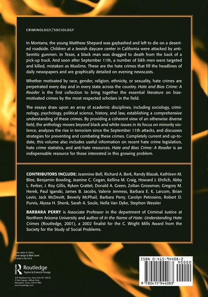 Produktbild: Hate and Bias Crime