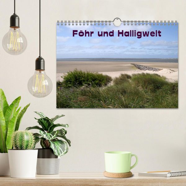 Produktbild: F&ouml;hr und Halligwelt 2026 (Wandkalender 2026 DIN A4 quer), CALVENDO Monatskalender