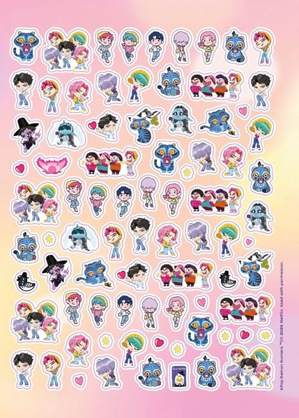 Produktbild: KPop Demon Hunters - Offizielles Stickerbuch