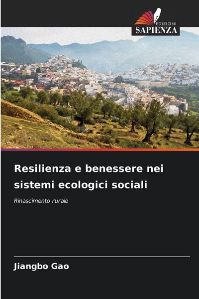 Produktbild: Resilienza e benessere nei sistemi ecologici sociali