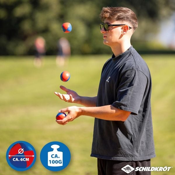 Produktbild: Schildkr&ouml;t 970339 - Juggling Balls, Jonglierb&auml;lle 3er Set