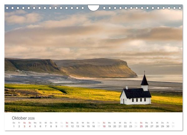 Produktbild: Skandinavien - Der mystische Norden (Wandkalender 2026 DIN A4 quer), CALVENDO Monatskalender
