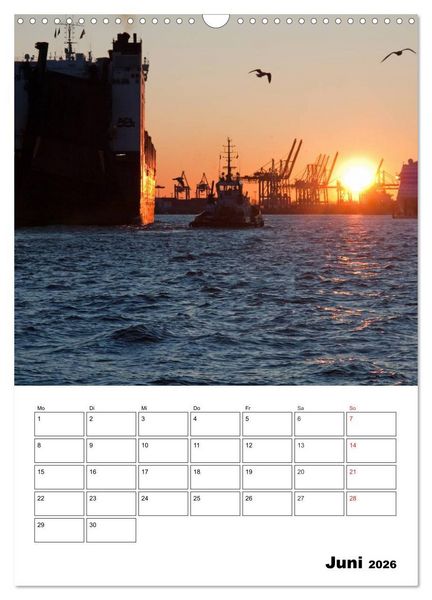 Produktbild: Sch&ouml;nes Hamburg (Wandkalender 2026 DIN A3 hoch), CALVENDO Monatskalender