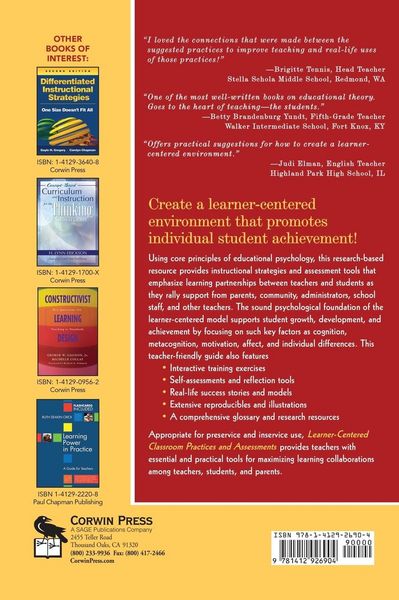 Produktbild: Learner-Centered Classroom Practices and Assessments
