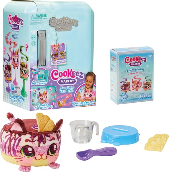 Produktbild: Moose Toys 300185 - Cookeez Makery: Freezy Cakez Spielset, Duftende Pl&uuml;schfiguren, Interaktiv