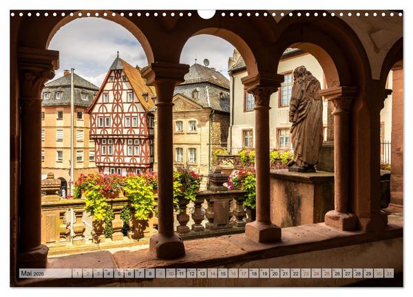 Produktbild: Aschaffenburg - Ein Streifzug durch die liebenswerte Stadt am Main (Wandkalender 2026 DIN A3 quer), CALVENDO Monatskalender
