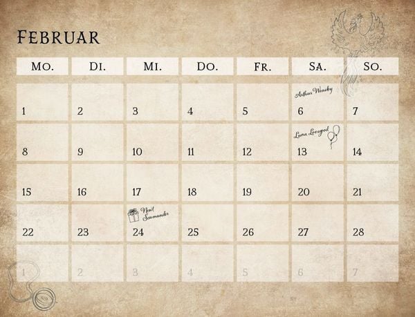 Produktbild: Der inoffizielle K&uuml;chenkalender f&uuml;r Harry Potter Fans 2027