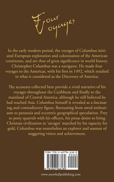 Produktbild: The Four Voyages of Christopher Columbus