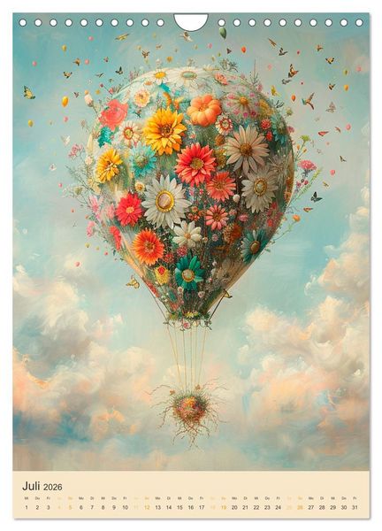 Produktbild: Wenn der Wind dich tr&auml;gt (Wandkalender 2026 DIN A4 hoch), CALVENDO Monatskalender