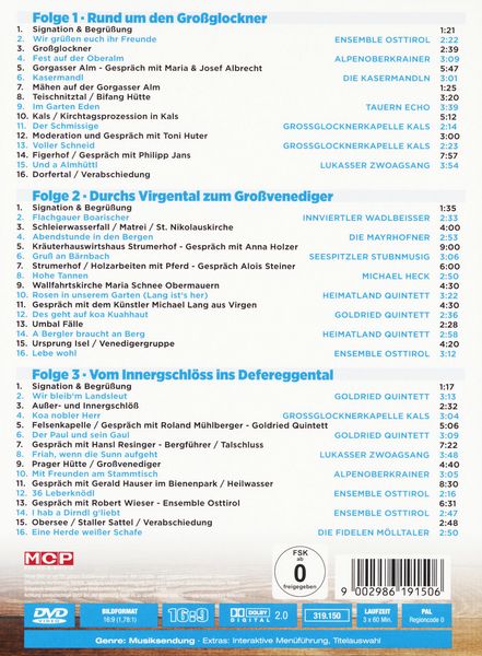Produktbild: Blauer Himmel, wei&szlig;e Berge & a Musi [3 DVDs]