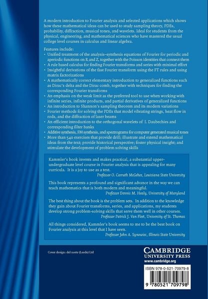 Produktbild: A First Course in Fourier Analysis