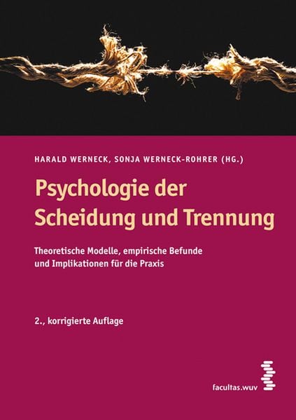 Produktbild: Psychologie der Scheidung und Trennung