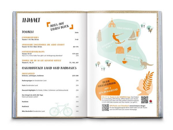 Produktbild: KOMPASS Radvergn&uuml;gen Osnabr&uuml;cker Land