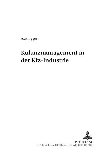 Produktbild: Kulanzmanagement in der Kfz-Industrie