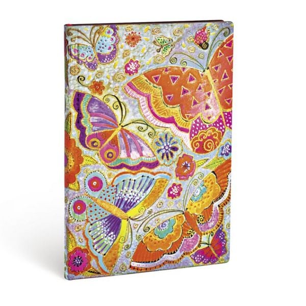 Produktbild: Softcover Notizbuch Schmetterlinge, Midi, Liniert