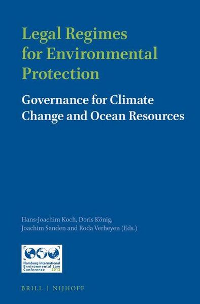 Produktbild: Legal Regimes for Environmental Protection