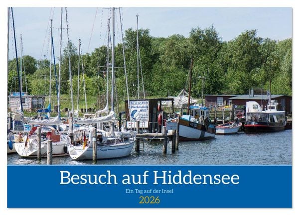 Produktbild: Besuch auf Hiddensee (Wandkalender 2026 DIN A4 quer), CALVENDO Monatskalender