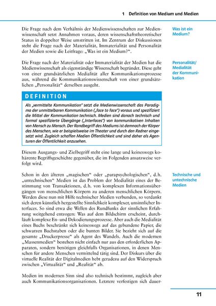 Produktbild: Uni-Wissen Germanistik/GK Medienwissenschaften