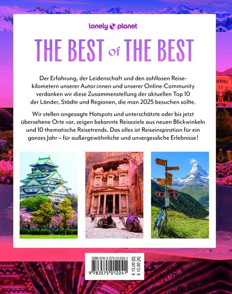Produktbild: LONELY PLANET Best in Travel 2025