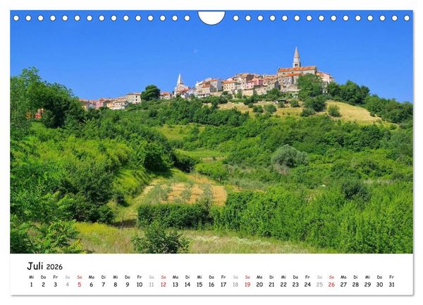 Produktbild: Istrien (Wandkalender 2026 DIN A4 quer), CALVENDO Monatskalender